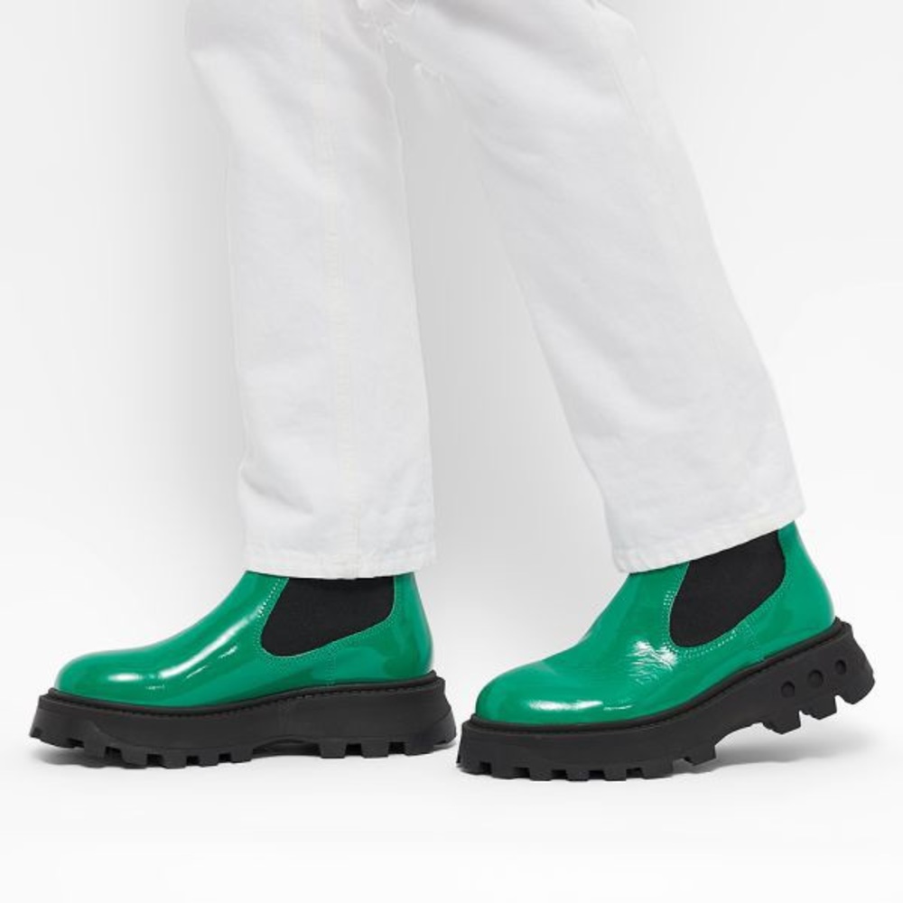 Simon Miller Green Scrambler Chelsea Boot - Picture 2 of 12
